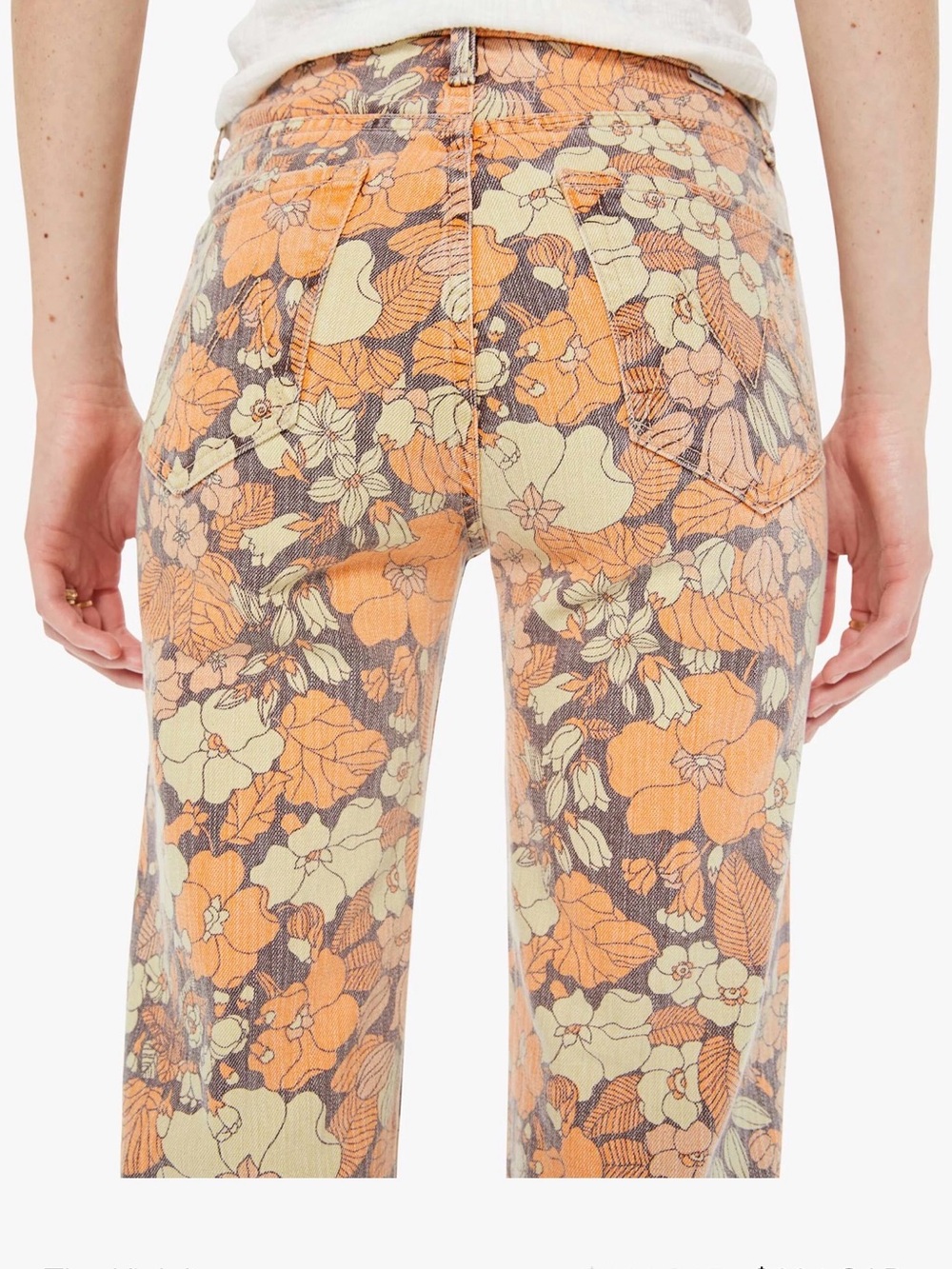 [NWT] MOTHER Kick It in “Orange Blossom”